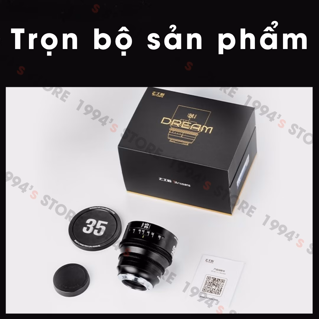 Ống kính 7Artisans chính hãng 1994S Store