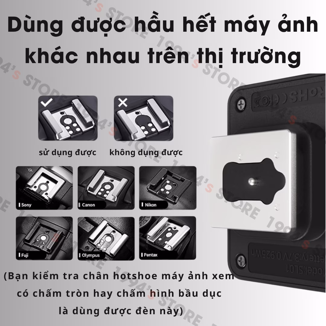 đèn flash máy ảnh ulanzi sl01