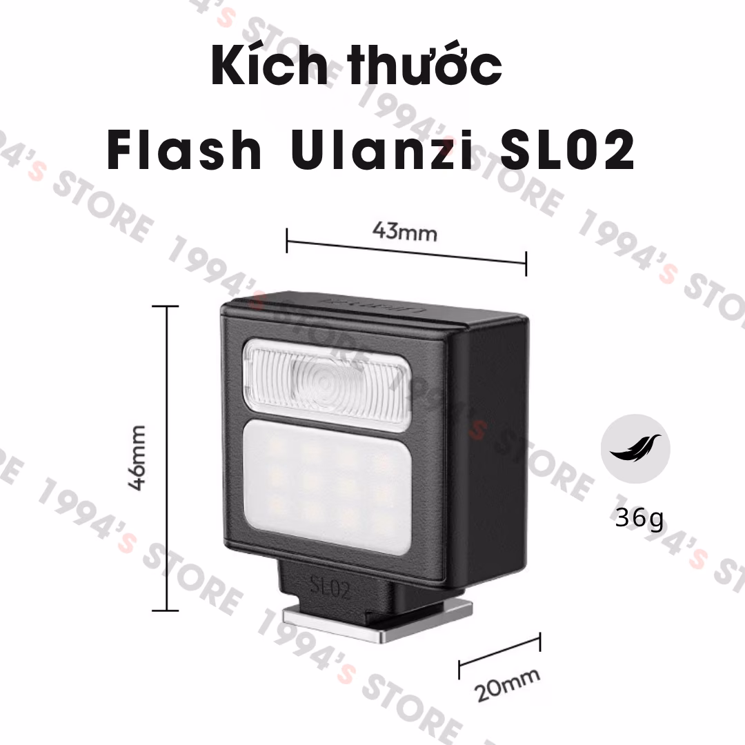 ulanzi sl02 mini flash led